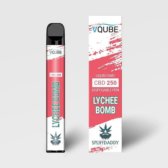 Vqube Spliffdaddy CBD 250 Lychee Bomb