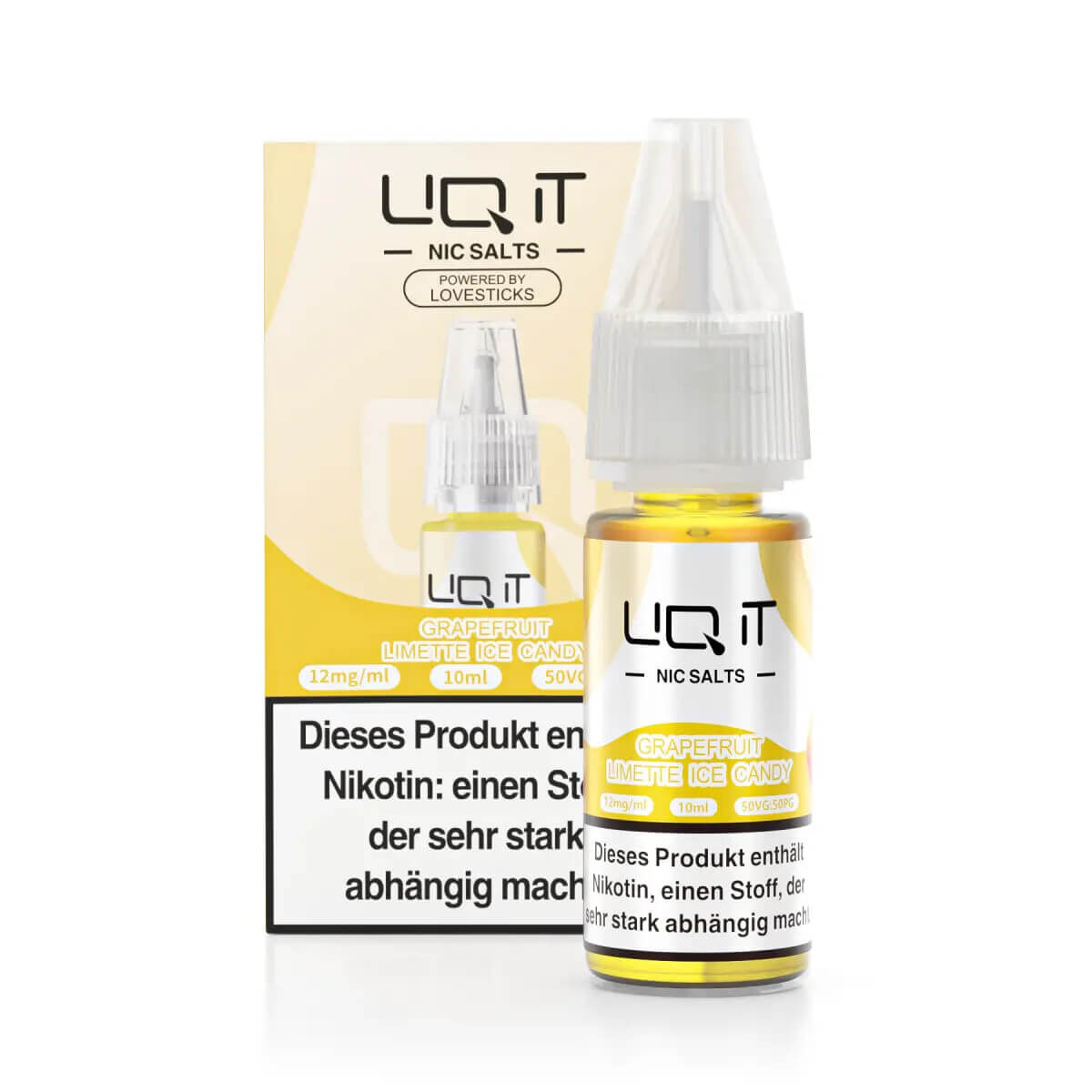 Lovestick LIQ IT 10ml Grapefruit Lime Ice Candy-20 mg