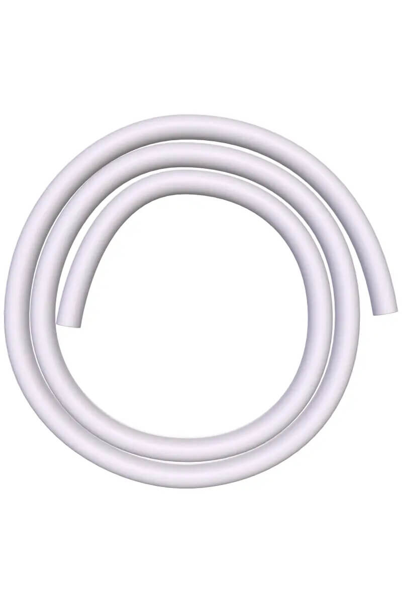 AO Silikonschlauch Matt Soft Touch Weiß