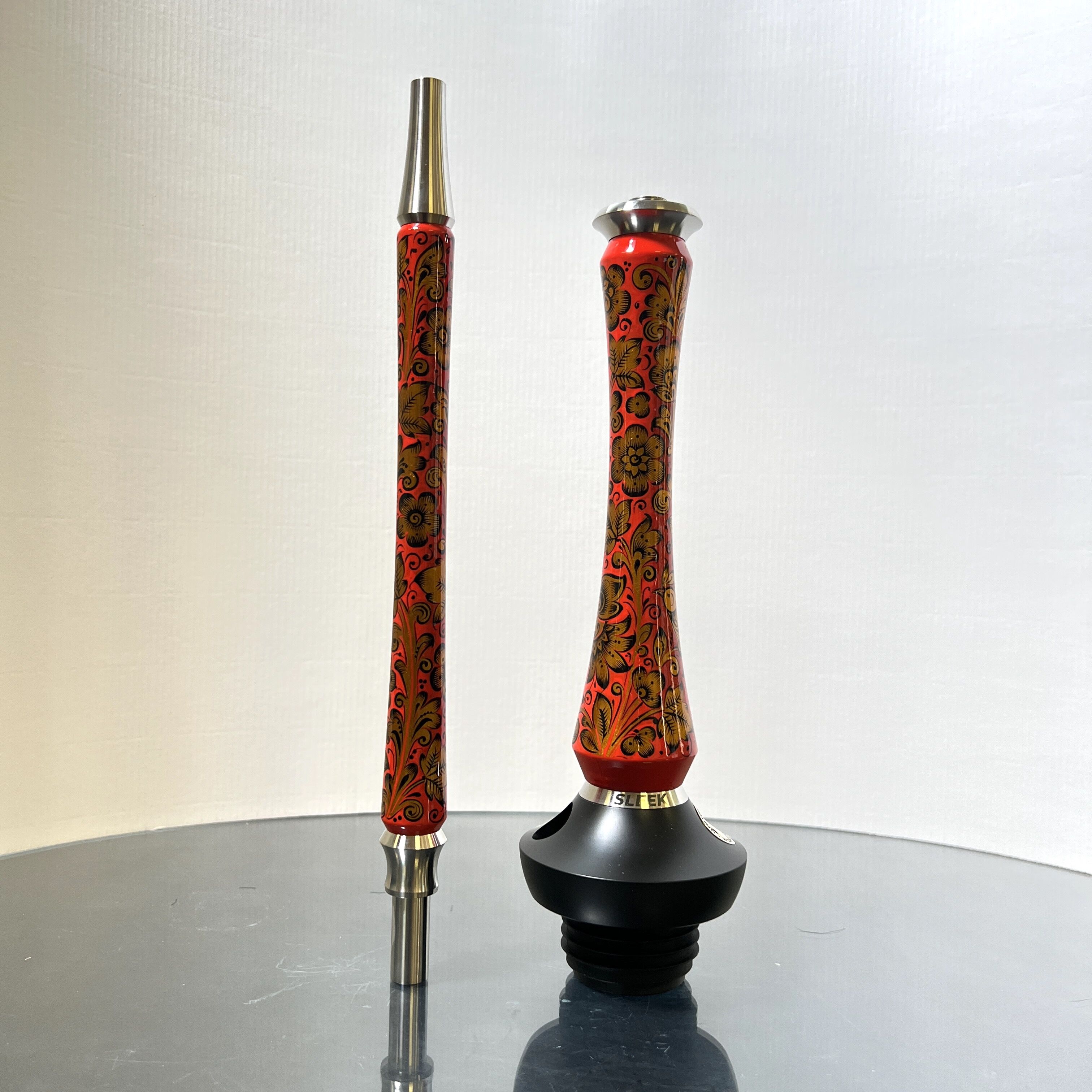 Union Hookah Comics Gen 2 (Neue Baase) Flower Gold Orange