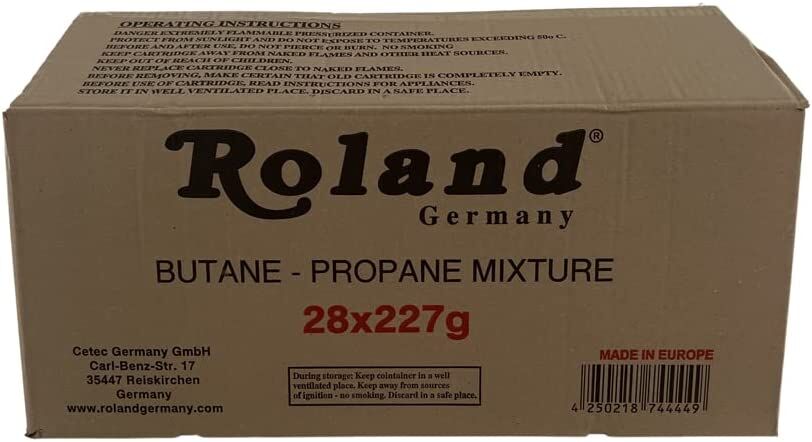 Roland Gas Kartuschen 190g 36 Stück