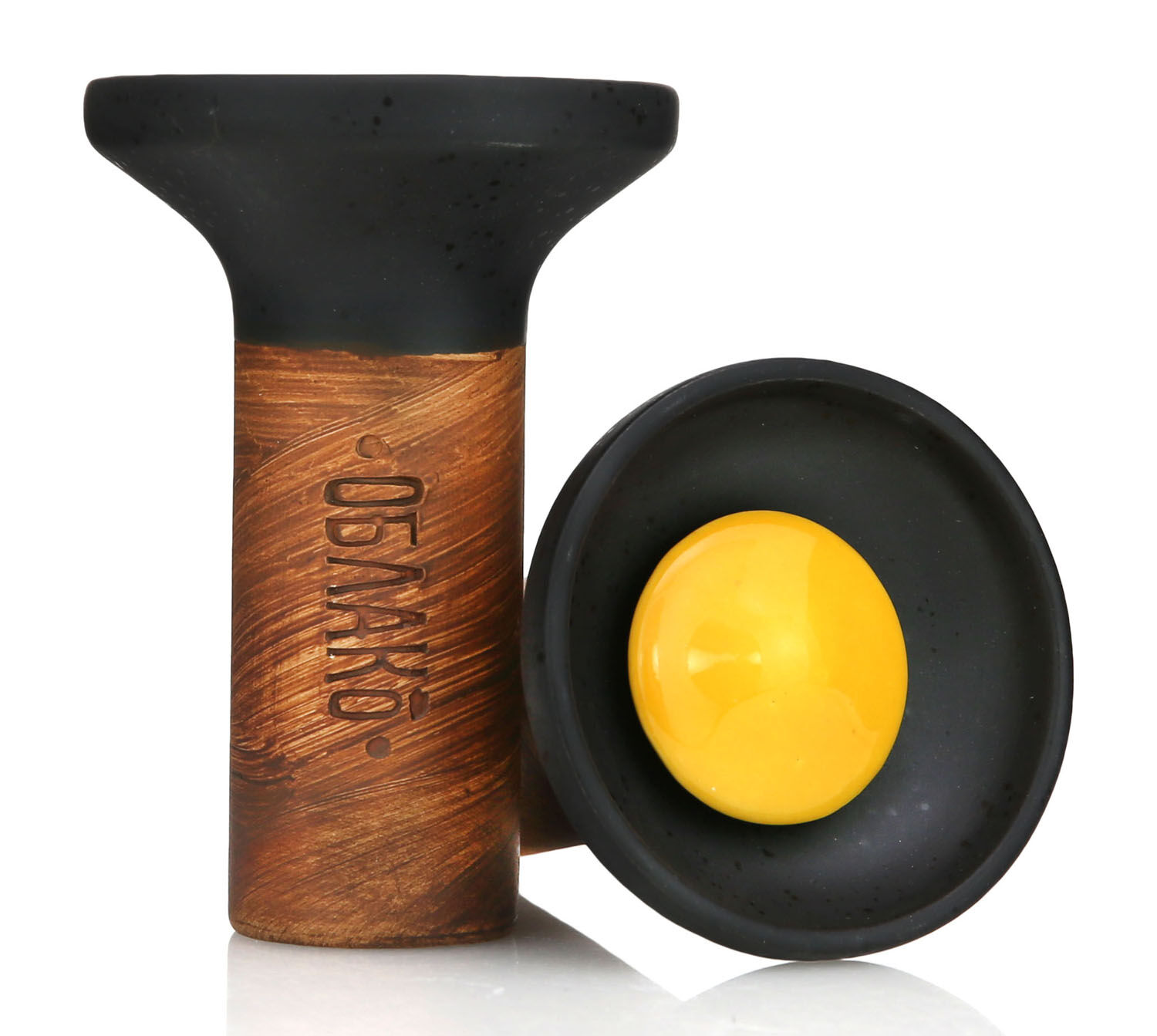 Oblako Phunnel M Flow Yellow on Black Matt Oblako Phunnel M Flow Yellow on Black Matt