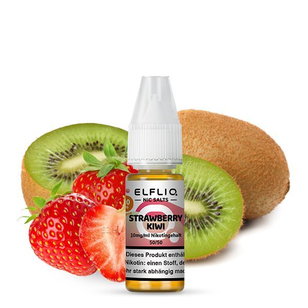 Elfbar Elfliq Strawberry Kiwi-20mg Nicsalt 