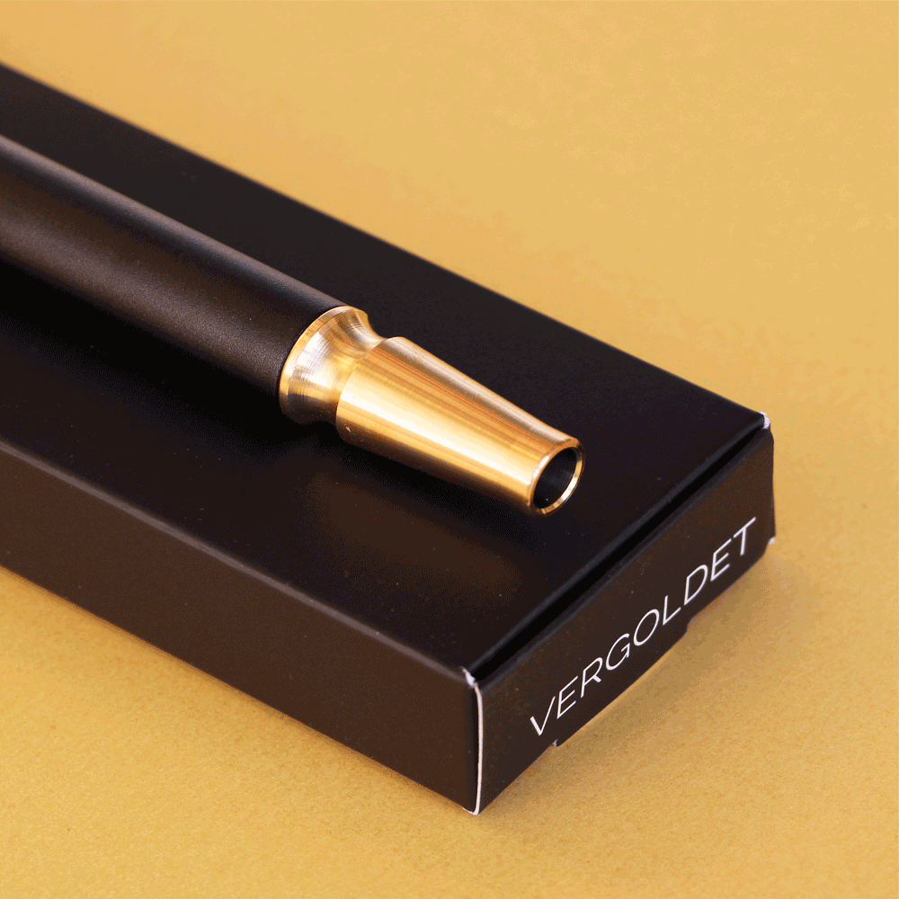 Oxan Shisha Mundstück 24 Karat 999er Gold