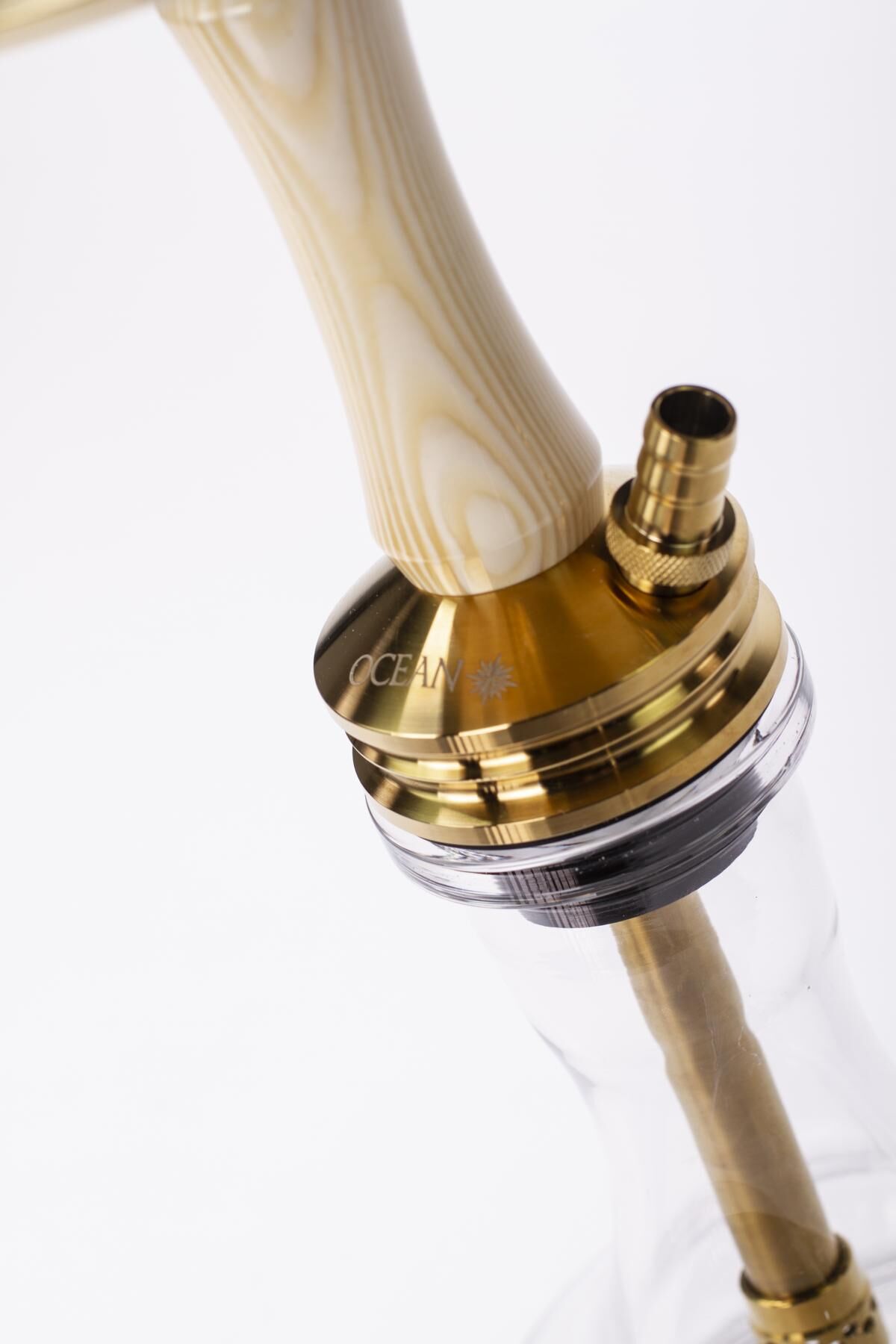 Ocean Hookah Kaif S Gold White Wood