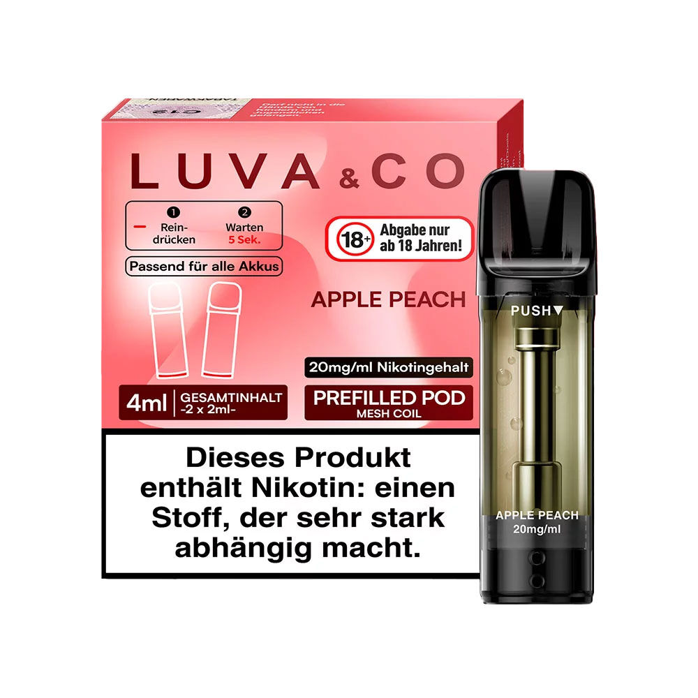 Luva & Co Pods Apple Peach