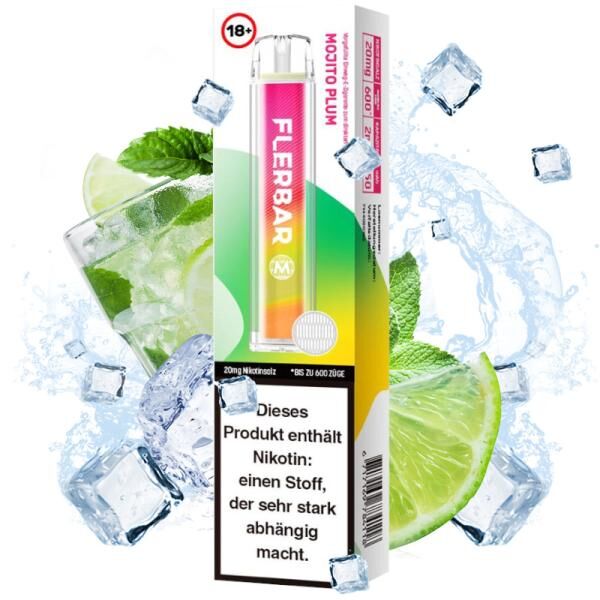 FlerBar Einwegvape Mojito Plm FlerBar Einwegvape