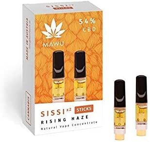 MAWU Vape-Stick CBD 2x Kartusche Sisi 54% CBD