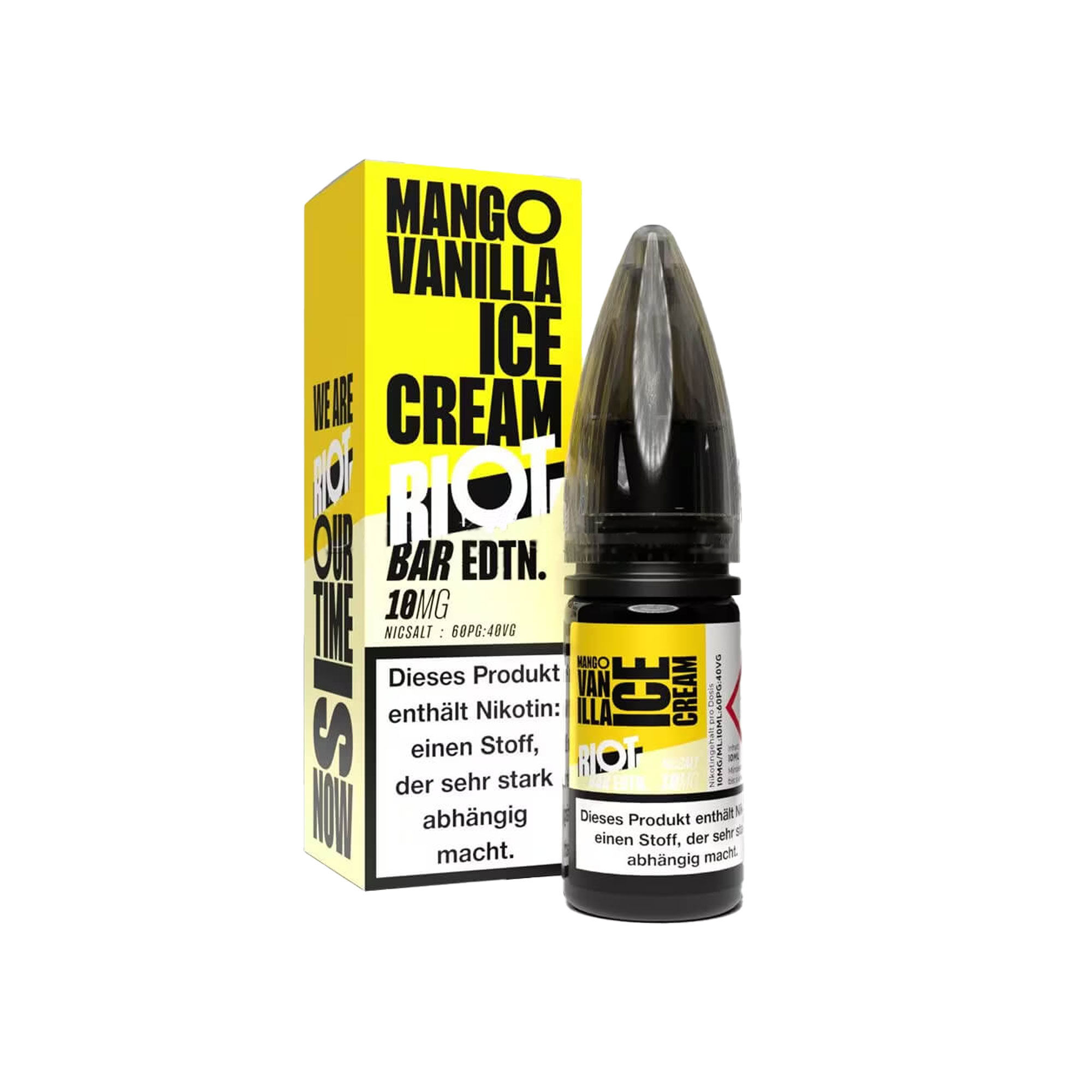Riot Salt Bar Edition 10ml Mango Vanille Ice Cream-10 mg/ml