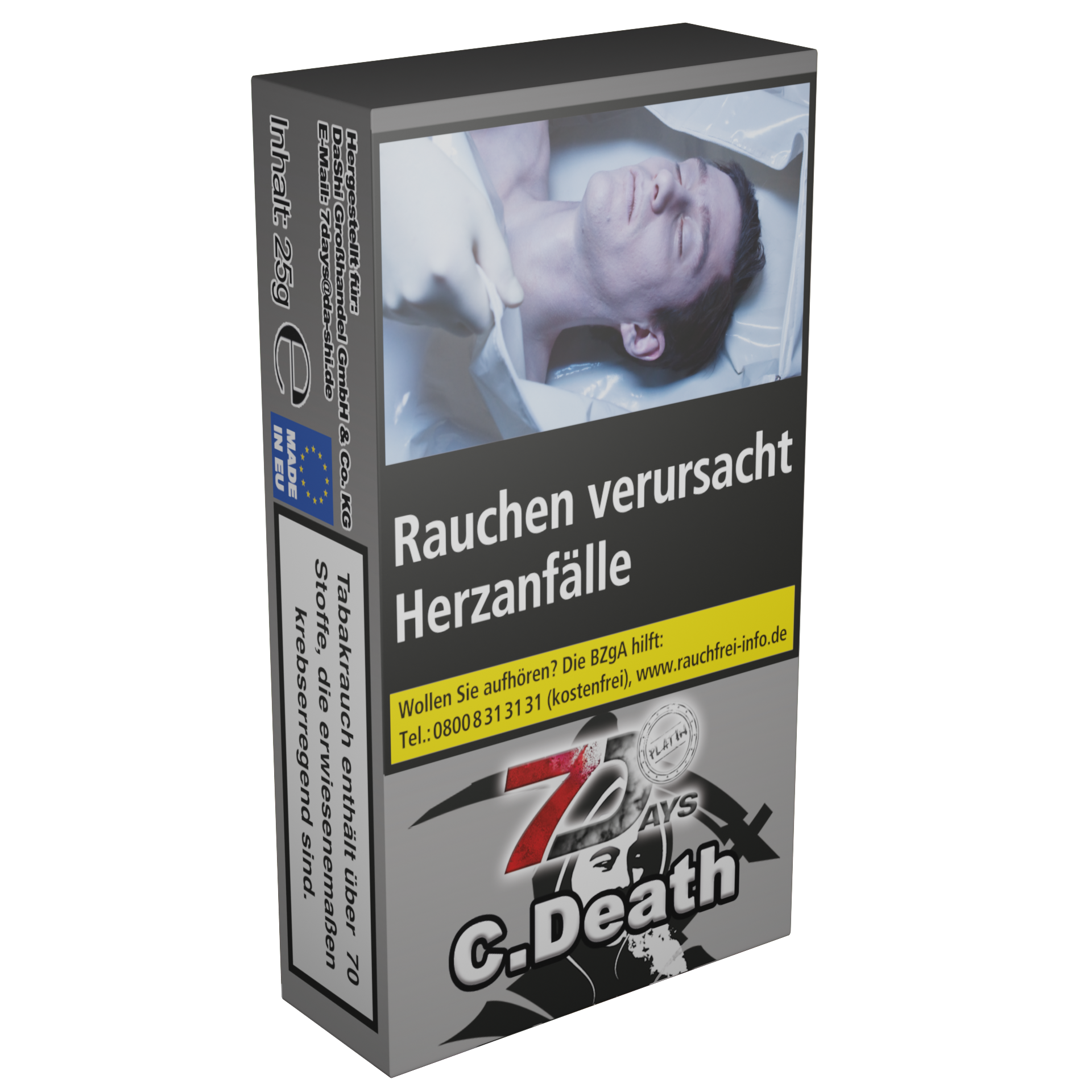 7days Platin Tabak 25g Cold Death 7days Platin Tabak 25g Cold Death