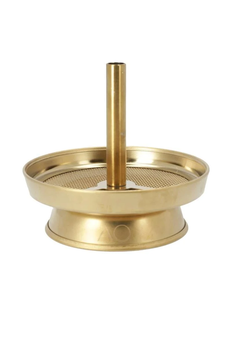 AO Kaminaufsatz Edelstahl Gold