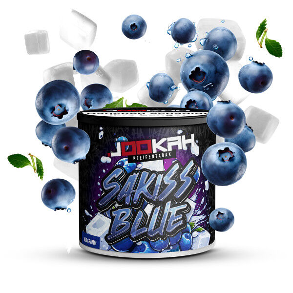 Jookah Pfeifentabak 100g Sakiss Blue Jookah Pfeifentabak 100g Sakiss Blue