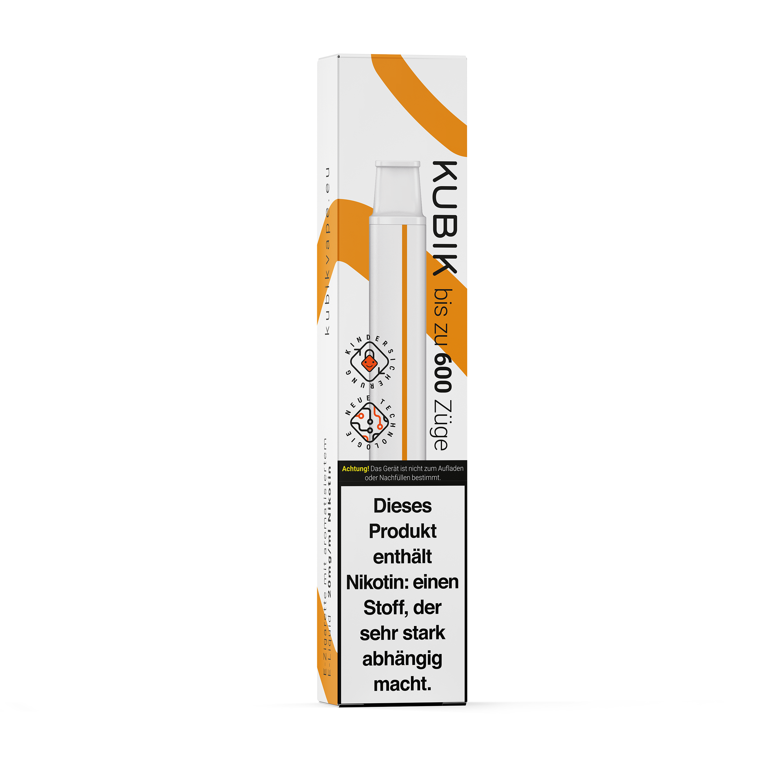 Kubik Einweg Vape 600 Mango Ice Kubik Einweg Vape 600 Mango Ice