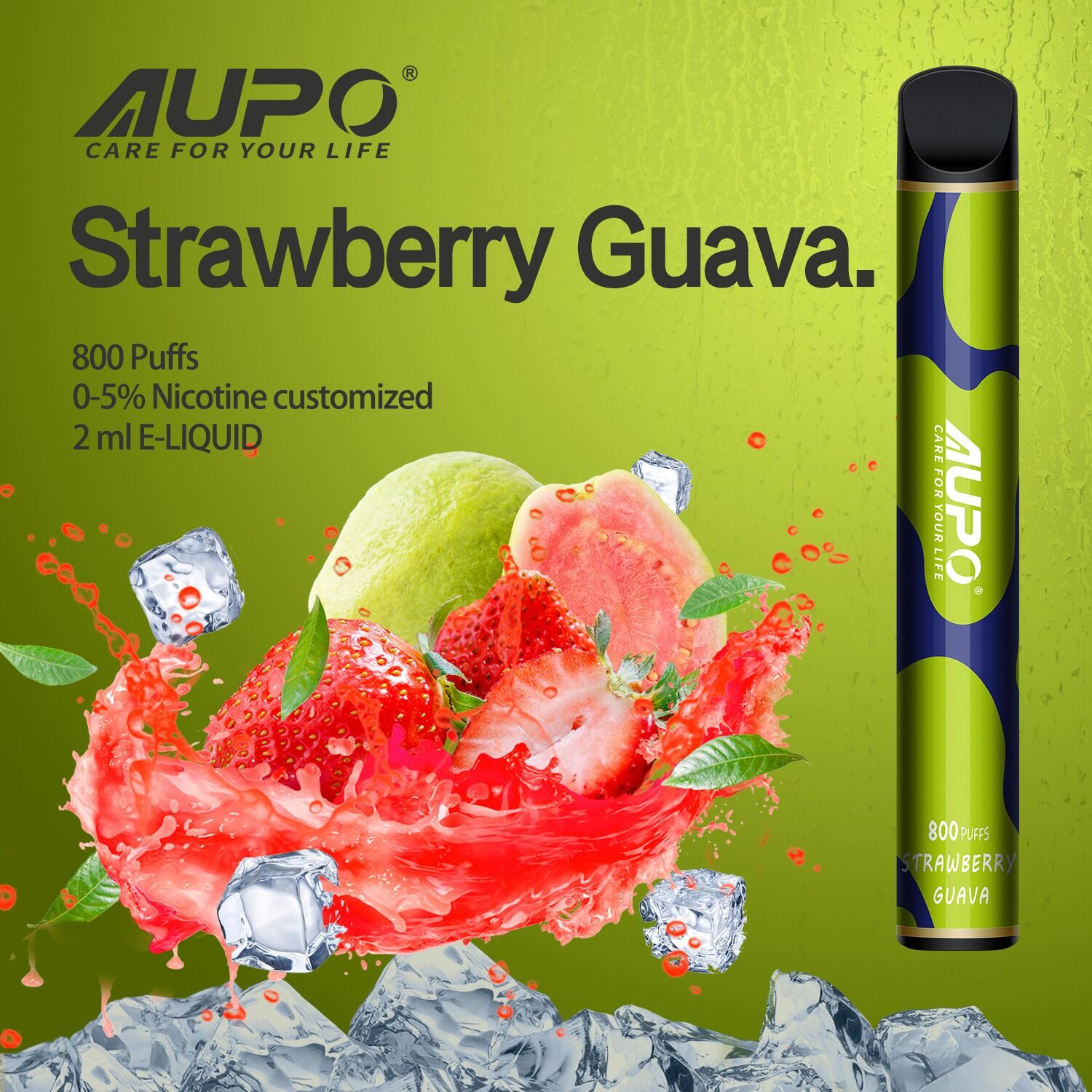 Aupo Vape Strawberry Guave
