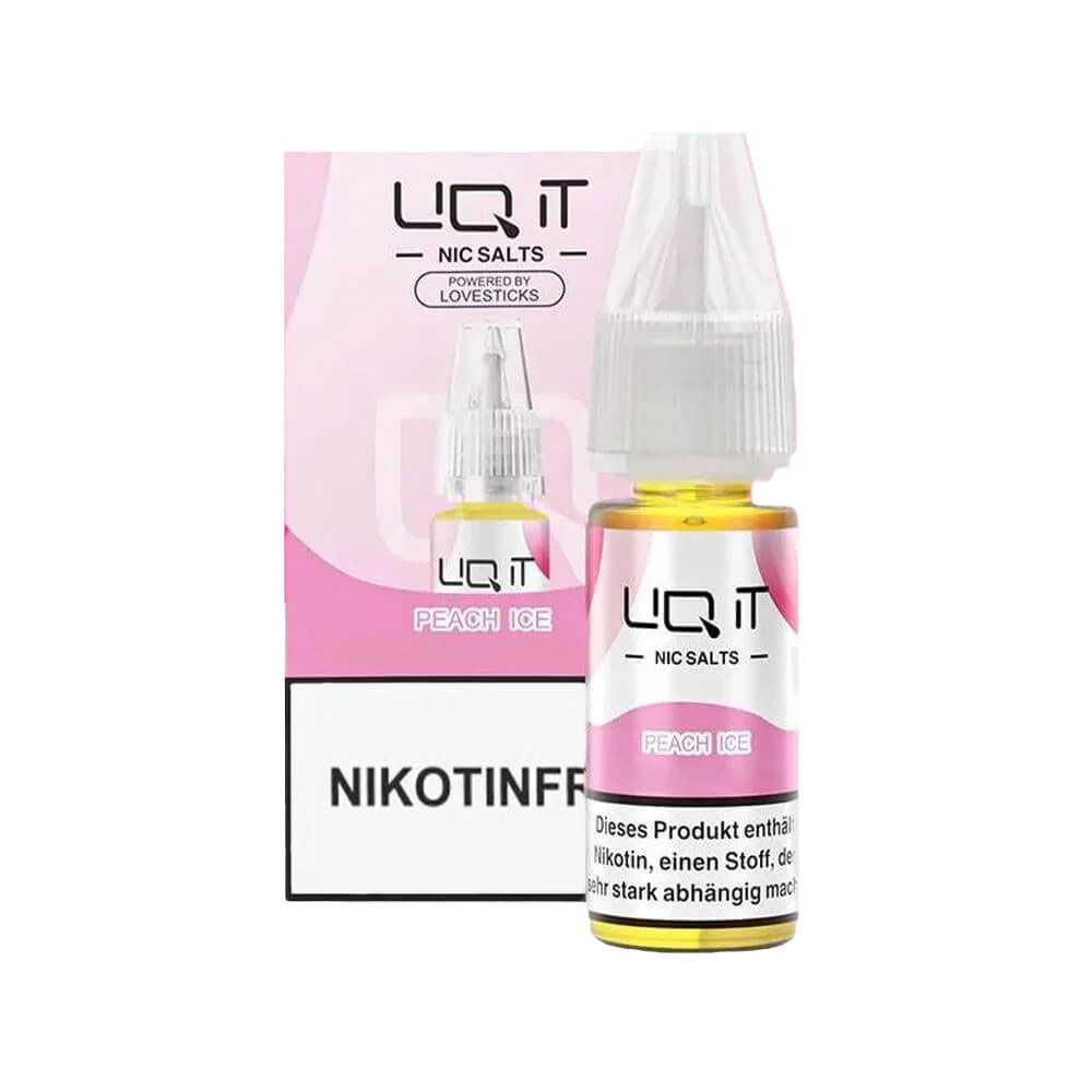 Lovestick Nicsalt LIQ IT Peach Ice-0mg/ml