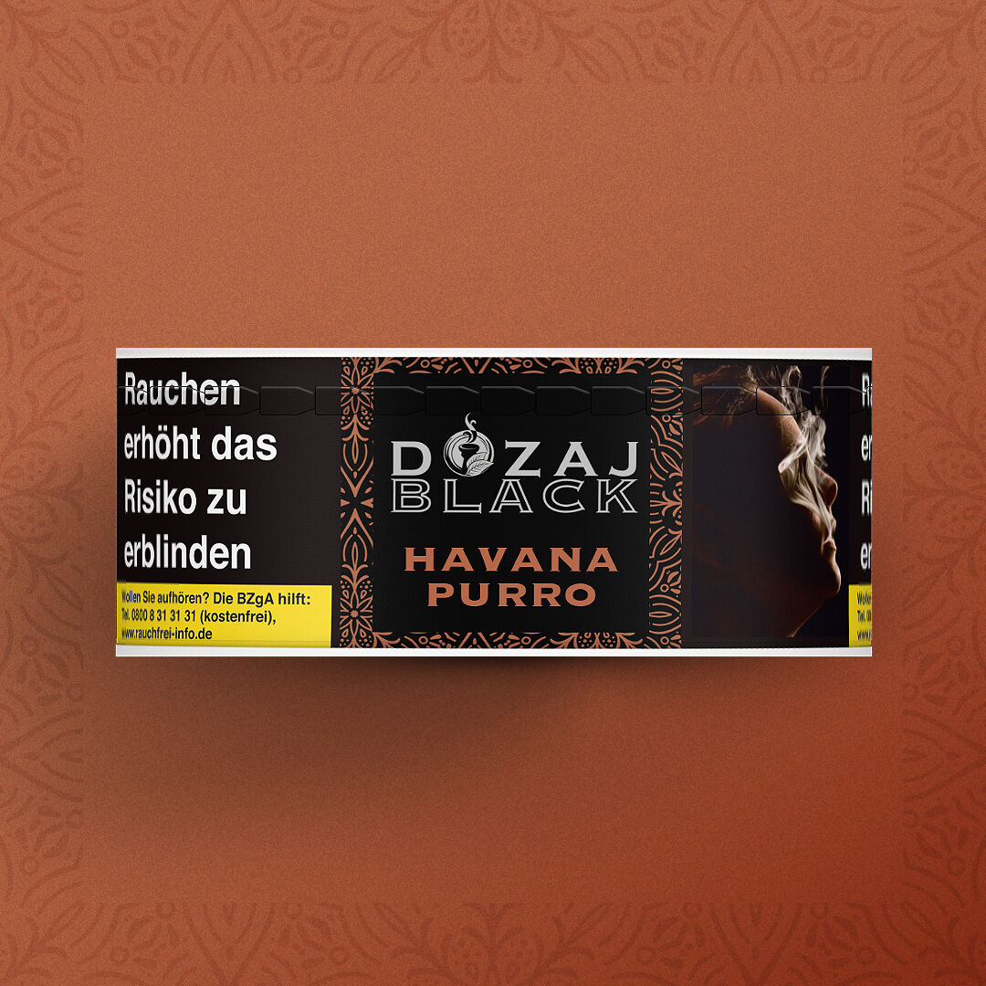 Dozaj Black Tabak 25g Havana Purro