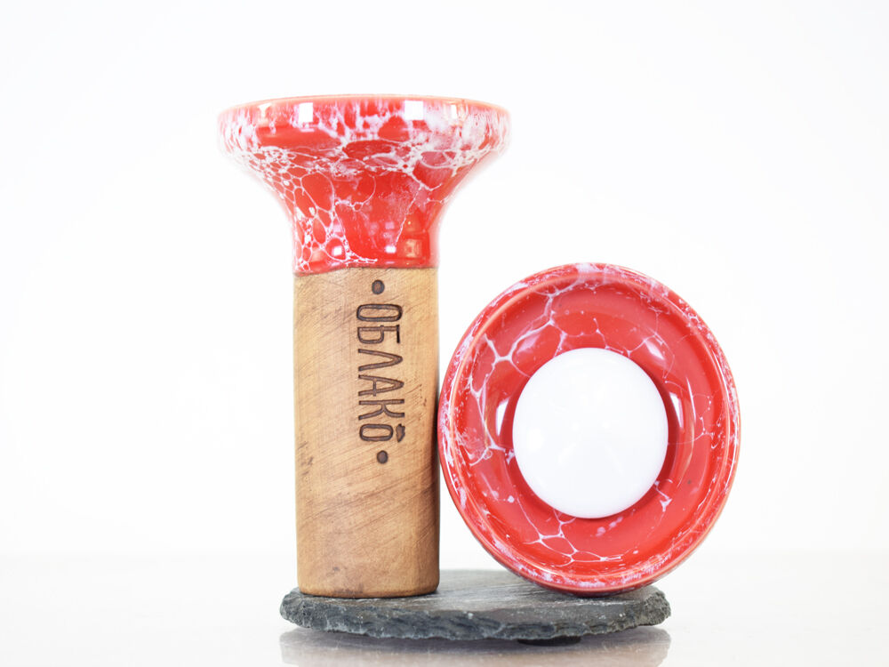 Oblako Phunnel M Flow White on Red Marble Oblako Phunnel M Flow White on Red Marble