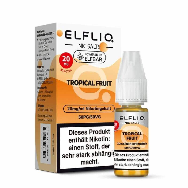 Elfbar Elfliq Tropical Fruit-20mg Nicsalt 