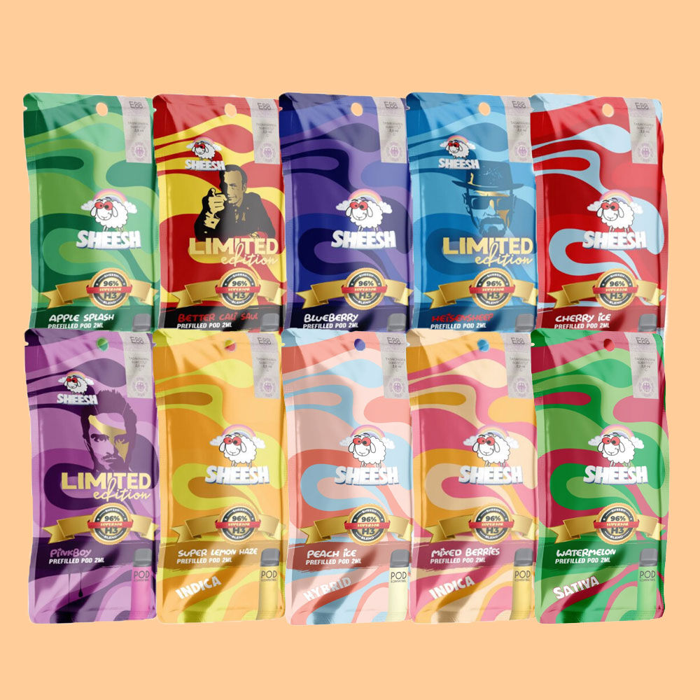 Sheesh Pods Set 10 Stück Sheesh Pods Set 10 Stück
