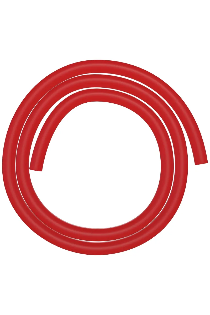 AO Silikonschlauch Matt Soft Touch Rot