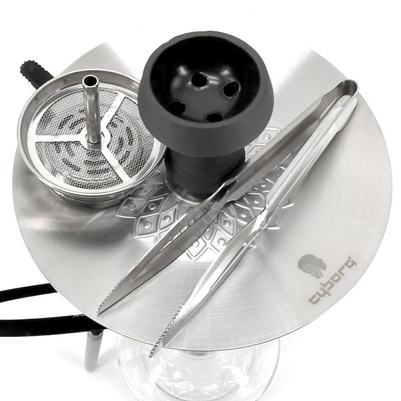 Cyborg Hookah King Of Steel Globe