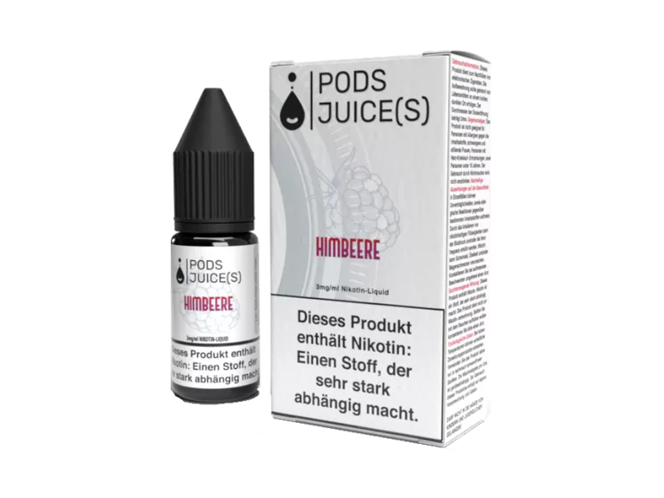 Pods Juice(s) 10ml Himbeere 3 mg/ml Pods Juice(s) 10ml