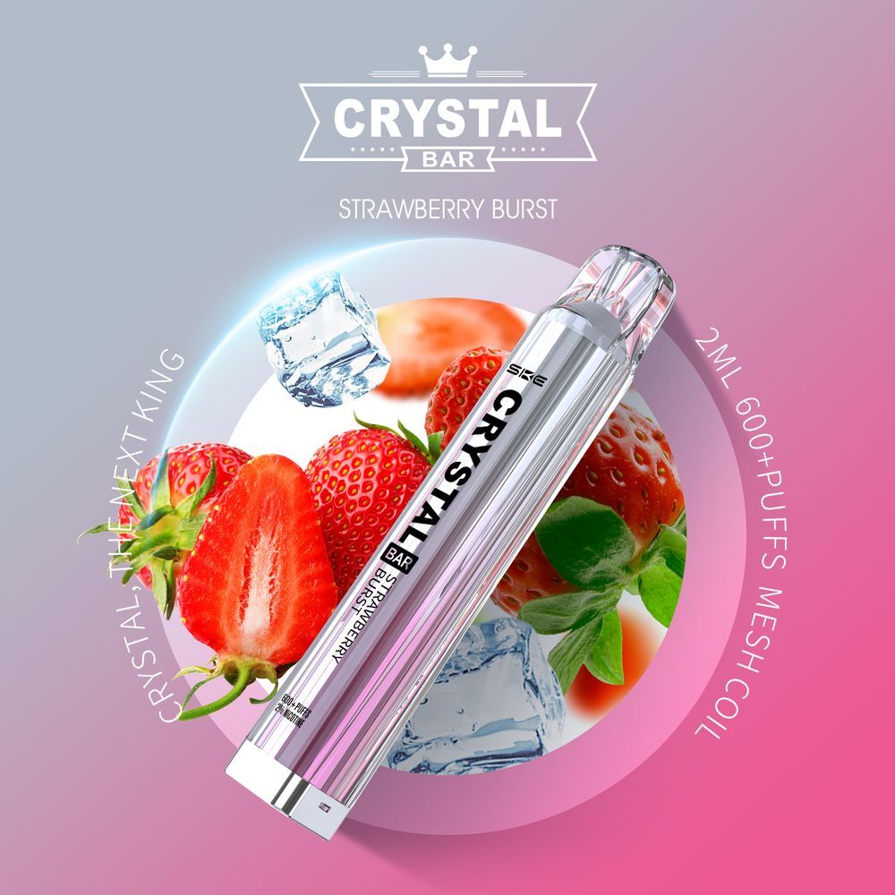 Crystal Bar SKE  600 Strawberry Brust