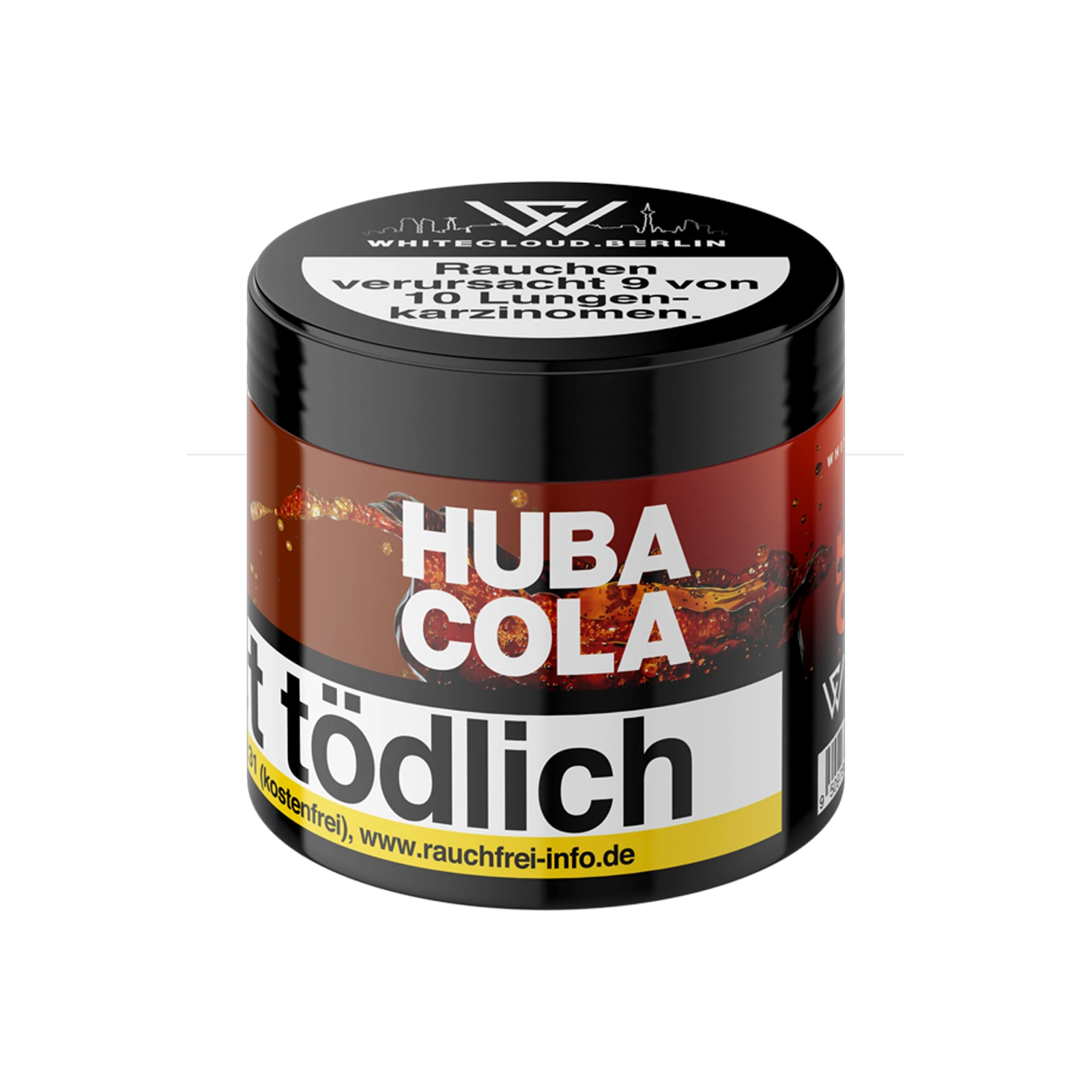 Whitecloud Capital Shisha Tabak 180g Huba Cola Whitecloud Capital Shisha Tabak 180g Huba Cola