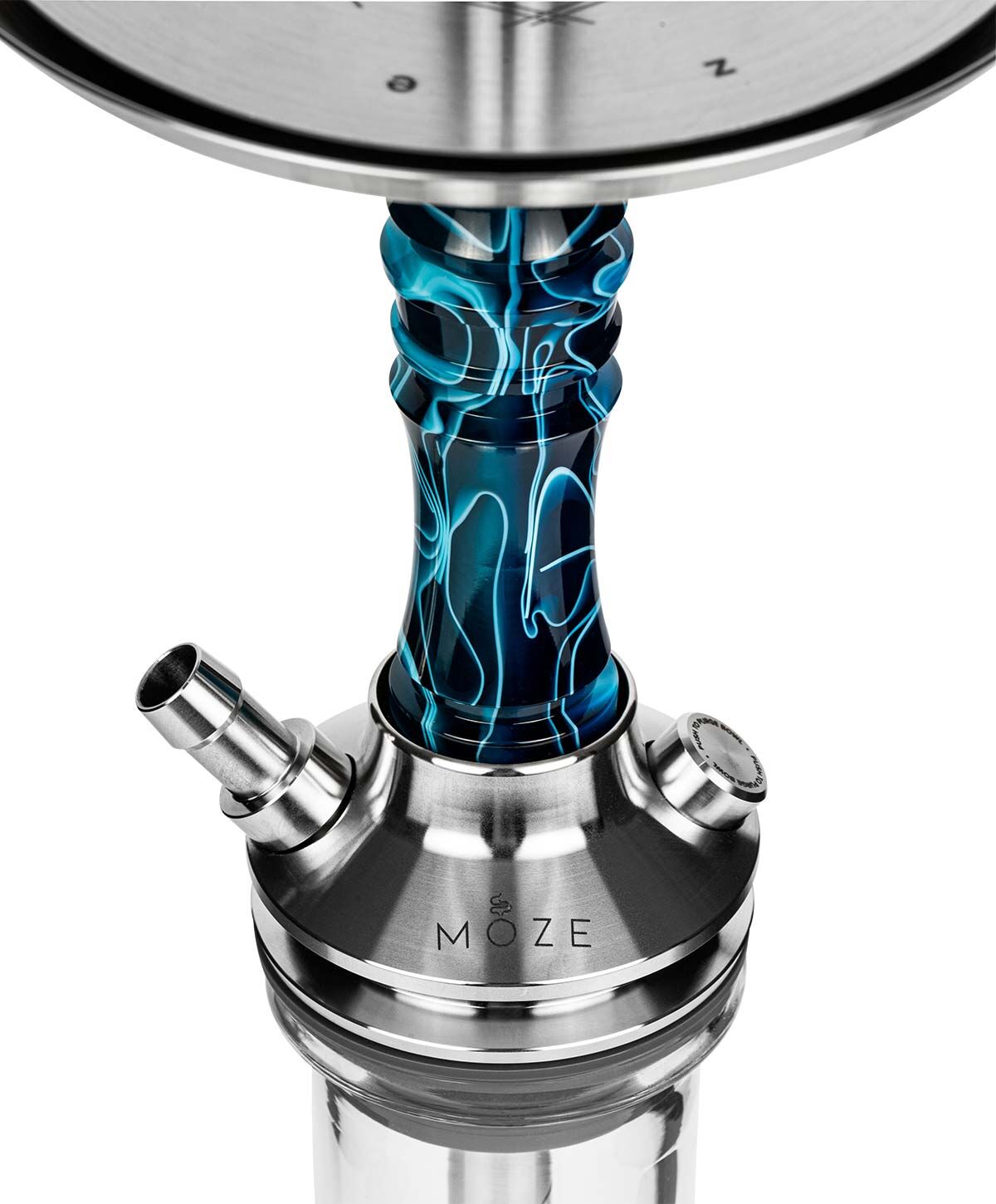 Moze Breeze Two Pro Shisha Blue Yellow
