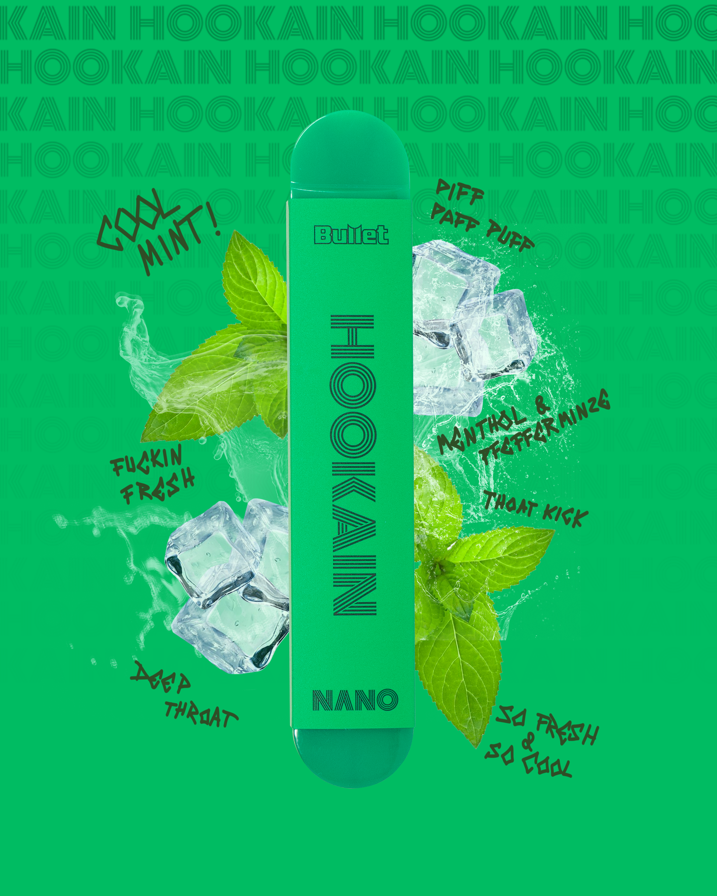 Hookain Nano X Vape Cool Mint