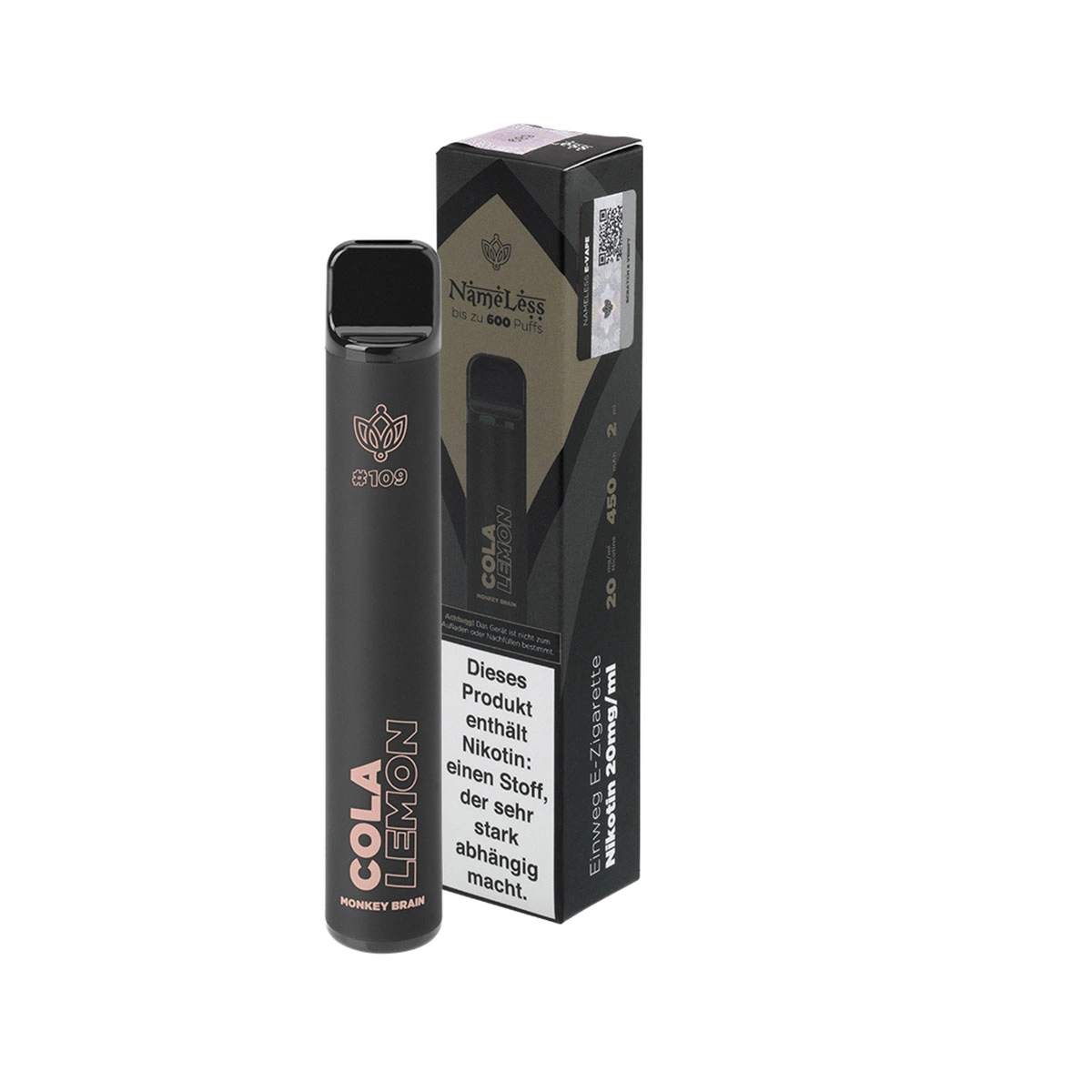 Nameless Einweg Vape Cola Lemon