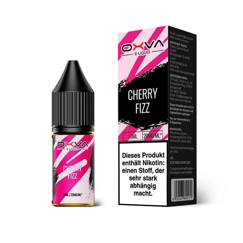 Oxva Liquid Nikotinsalz 10ml Cherry Fizz-10mg