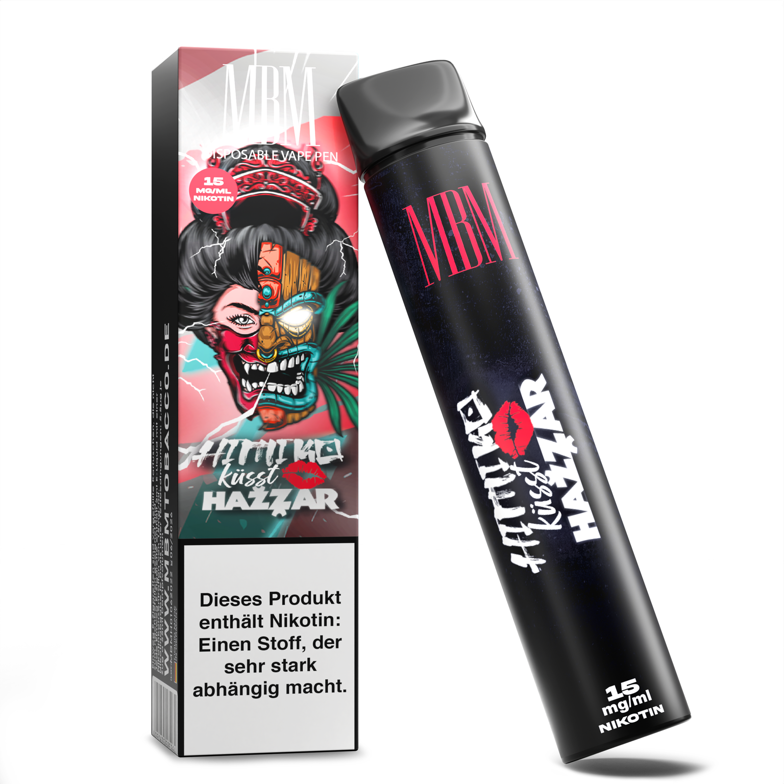 MBM Einweg Vape 600 Himiko Küsst Hatzzar MBM Einweg Vape 600 Himiko Küsst Hatzzar