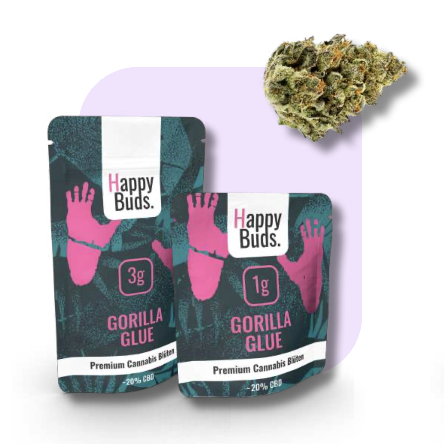 Happy Buds Gorilla Glue 3g
