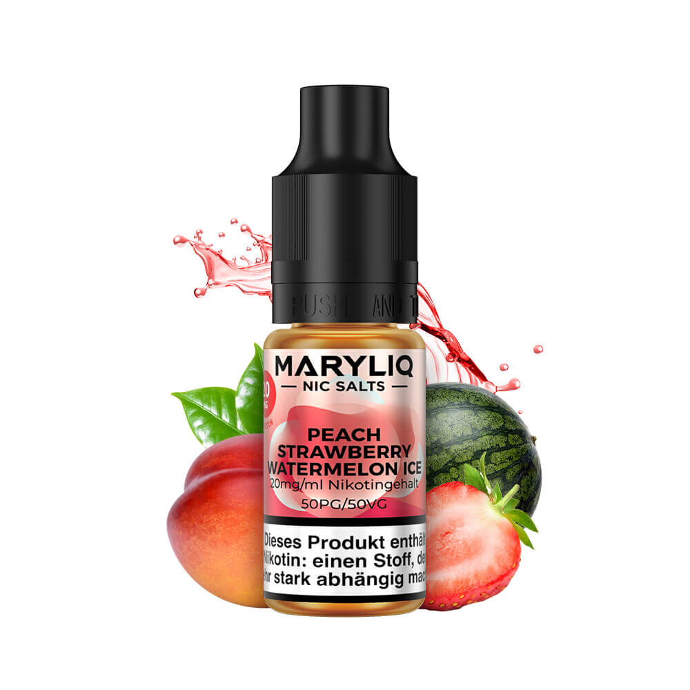 Lost Mary Maryliq 10ml Peach Strawberry Watermelon Ice-20mg