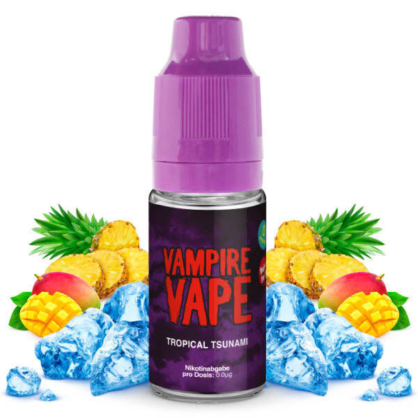 Vampire Vape 10ml Nikotinfrei Tropical Tsunami