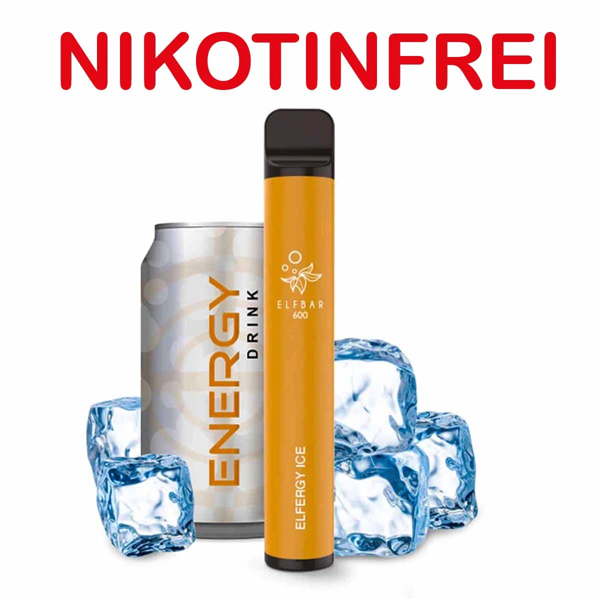 Elf Bar Vape 600 Nikotinefrei Energy Ice