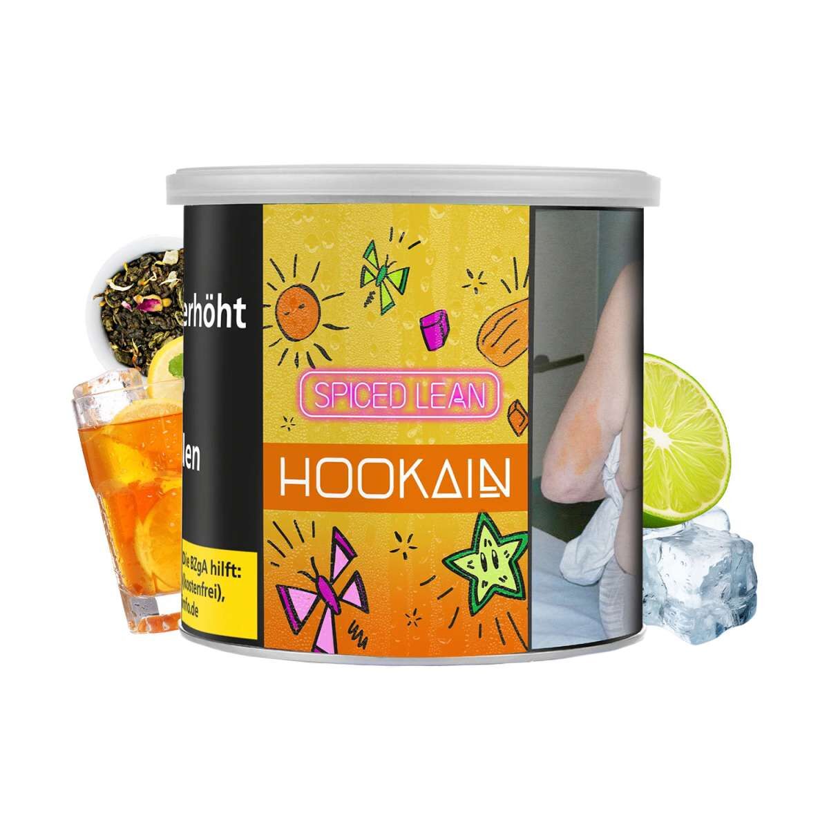 Hookain Tabak 200g Spized Lean Hookain Tabak 200g Spized Lean