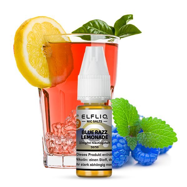 Elfbar Elfliq Blue Razz Lemonade-20mg Nicsalt 