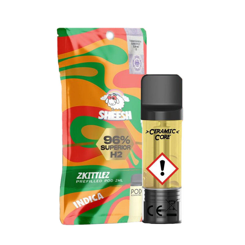 Sheesh Pod 96% H2 Superior 2ml Zkittlez