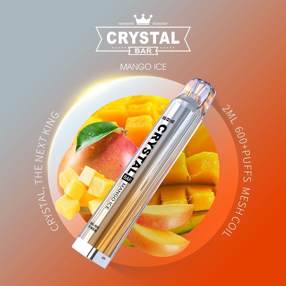 Crystal Bar SKE  600 Mango Ice