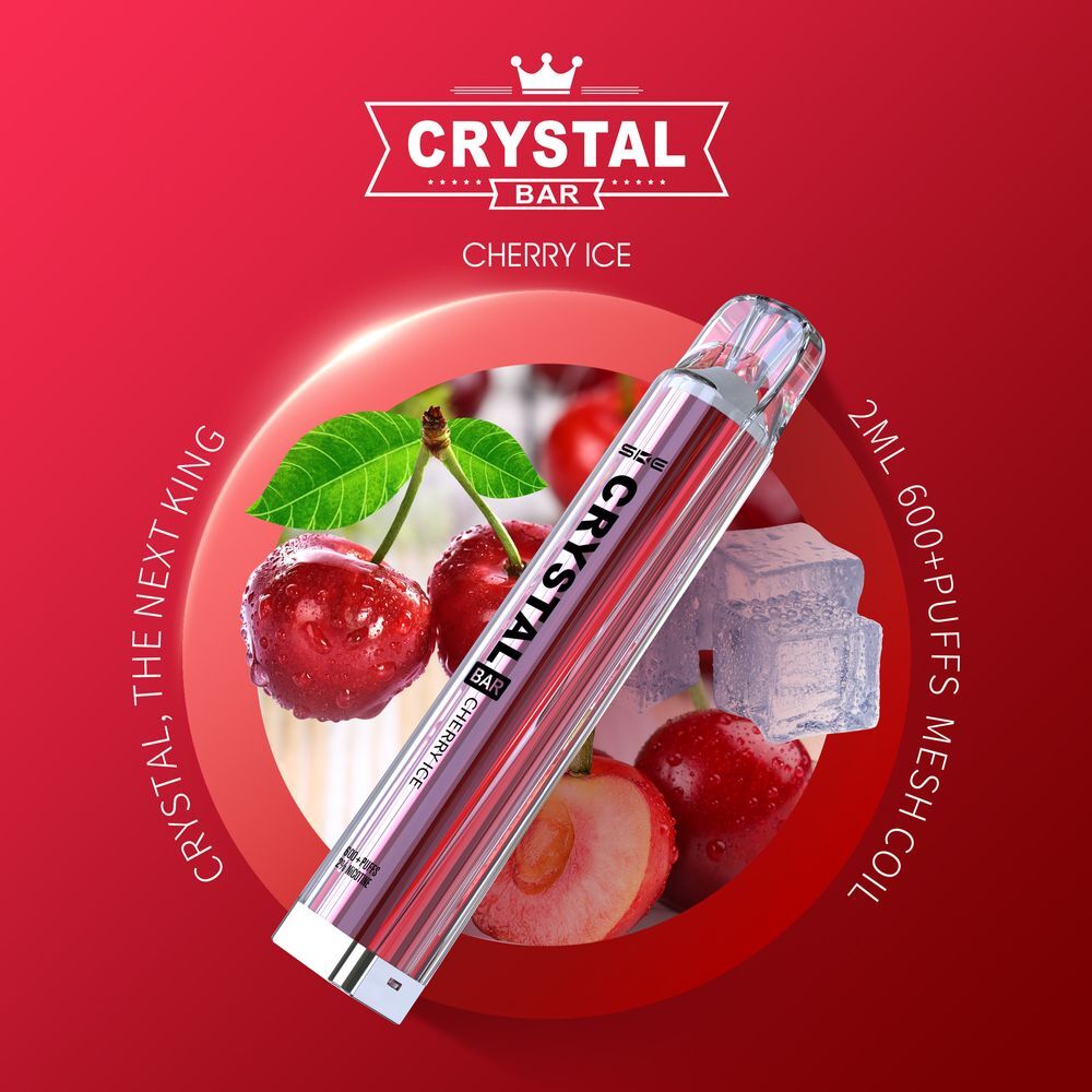 Crystal Bar SKE  600 Cherry Ice