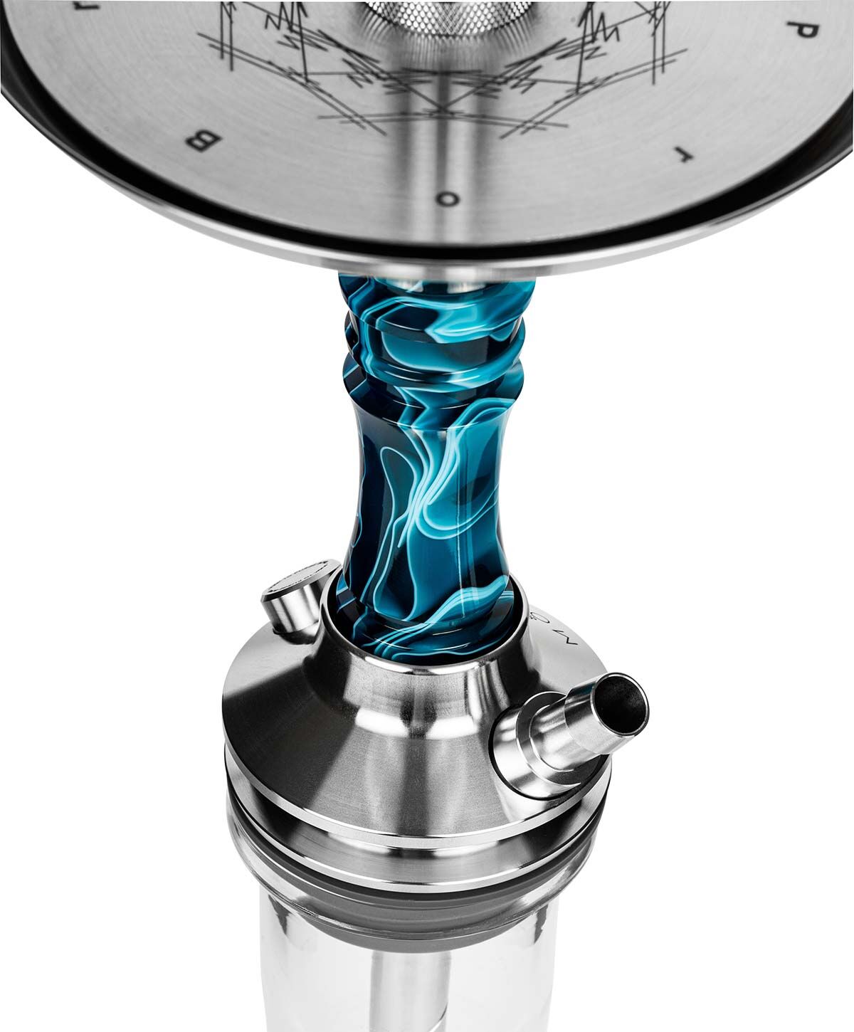 Moze Breeze Two Pro Shisha Blue Yellow