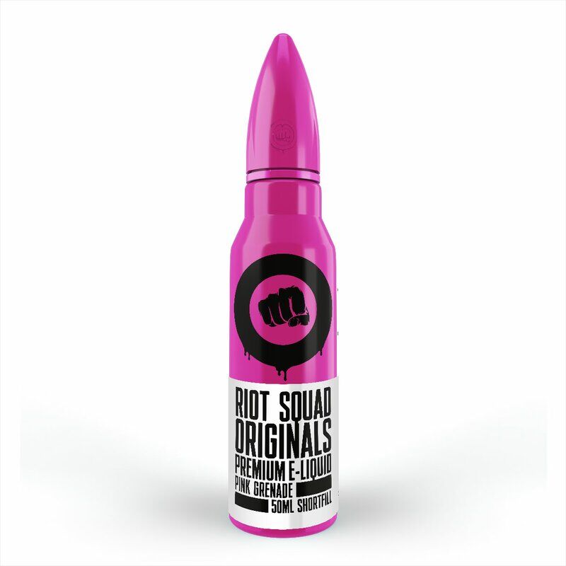 Riot Squad 50ml (Shortfill) Originals Pink Grenade