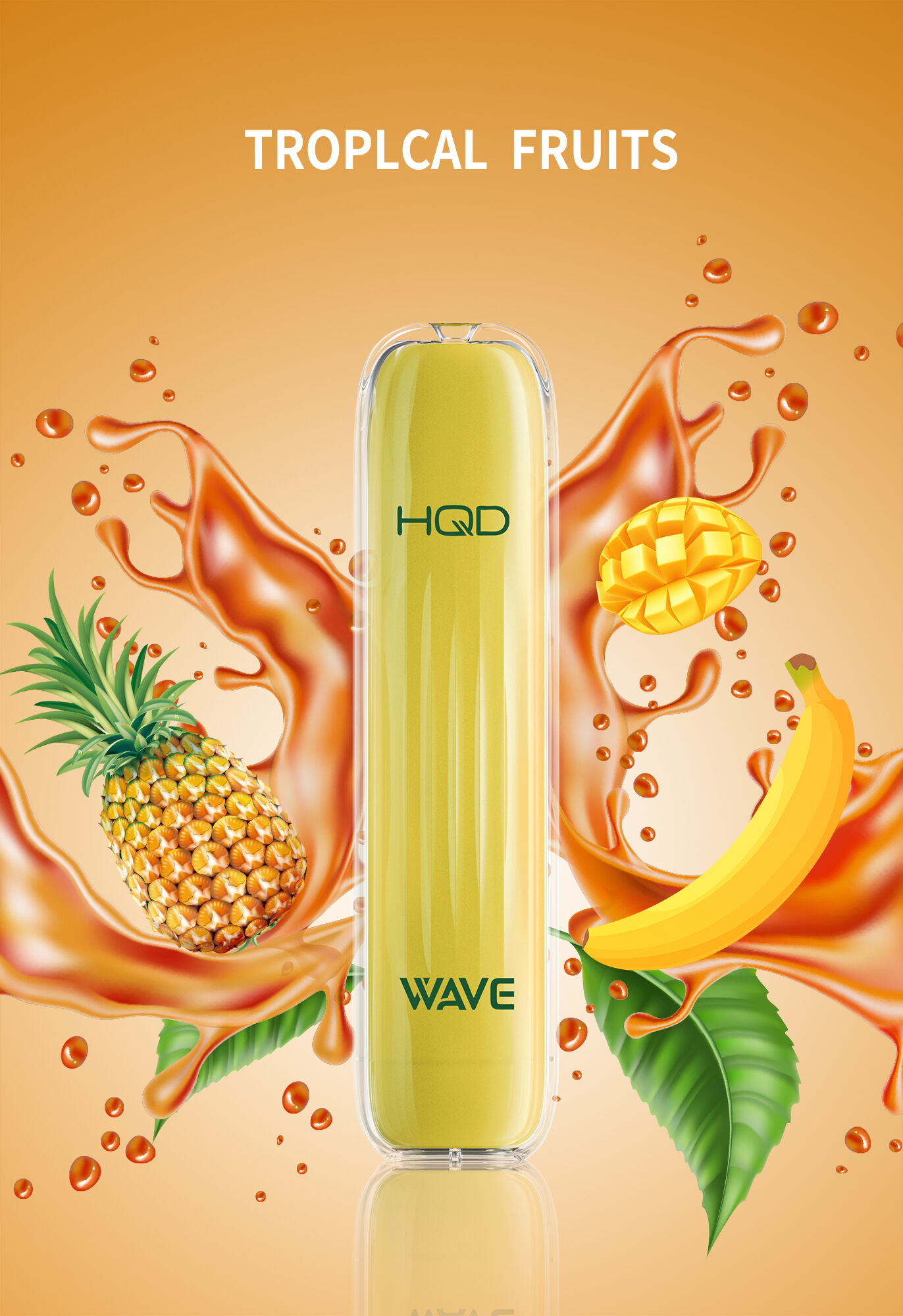 HQD Surv Vape 600 Tropical Fruits / Mambo HQD Surv Vape 600 Tropical Fruits / Mambo