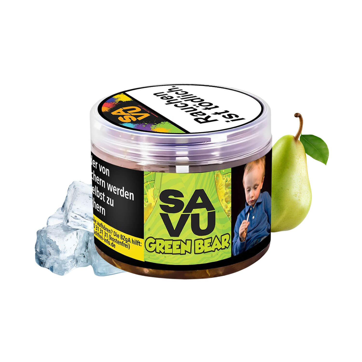 Savu Tabak 200g Green BEar