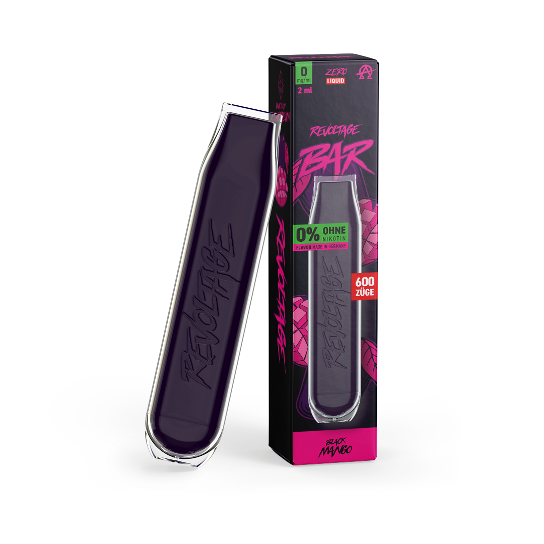 Revoltage Einweg Vape mit Nikotine Black Mango Revoltage Einweg Vape Ohne Nikotin Black Mango
