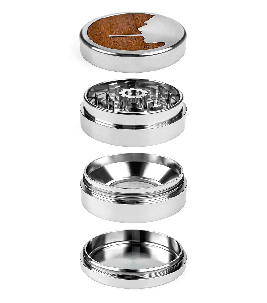 Weedo Edelstahlgrinder NiRo 2.0