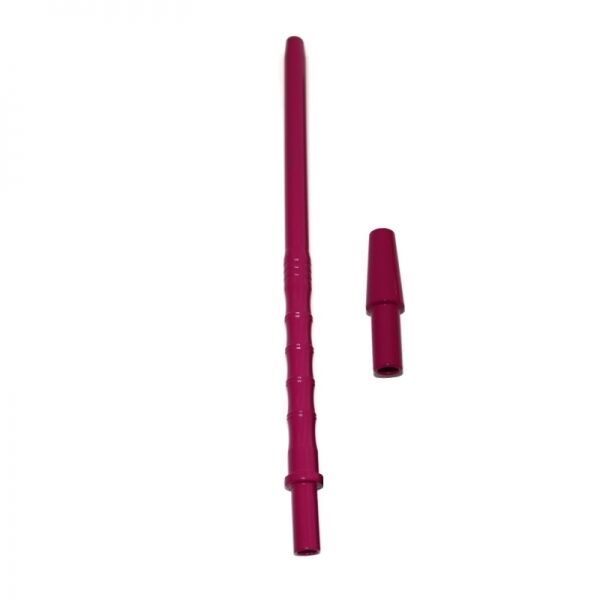 Caesar Alu Mundstück Half Bambus Pink Caesar Alu Mundstück Half Bambus Pink