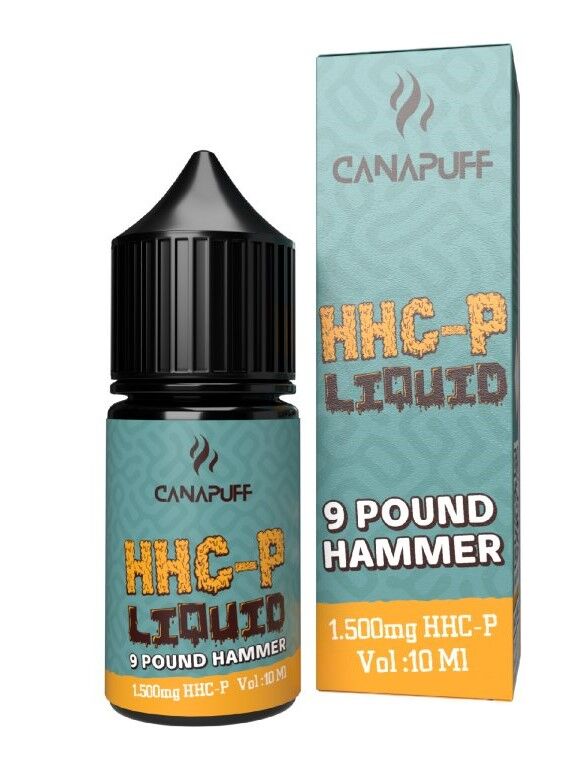 CanaPuff HHC-P Liquid 10ml 1500mg 9 Pound Hammer